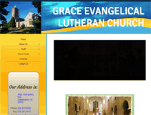 Tablet Screenshot of graceelcadc.org